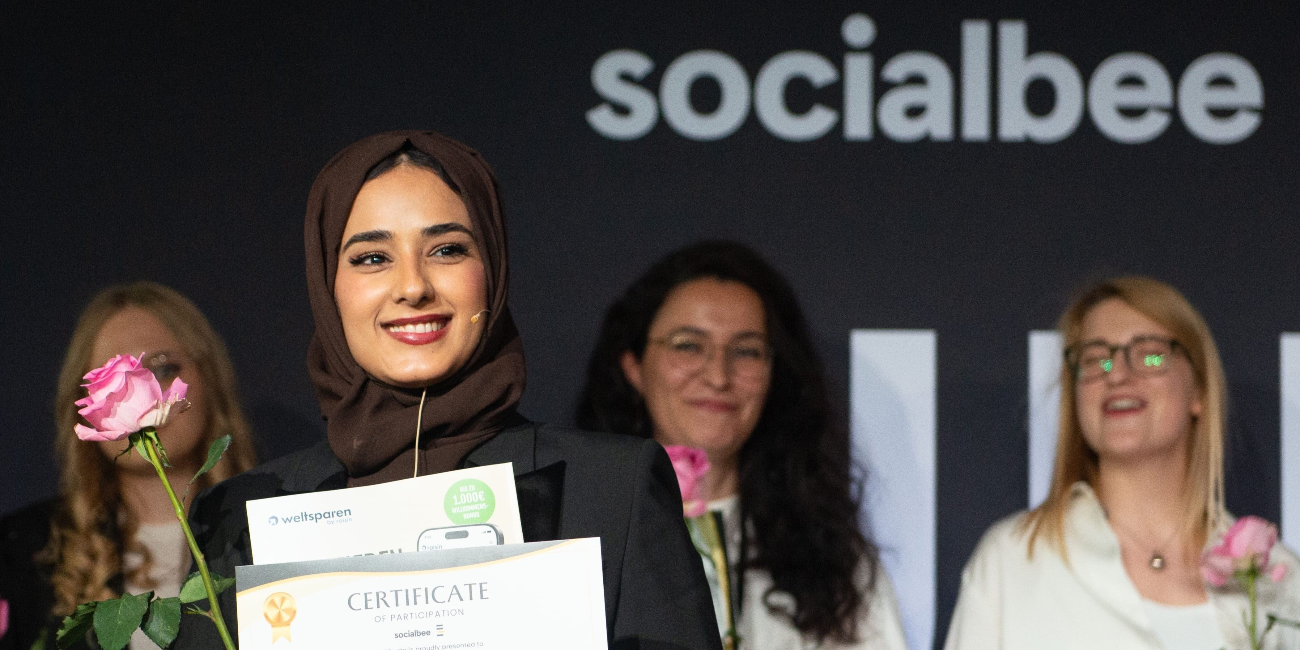 Ehrung bei socialbee